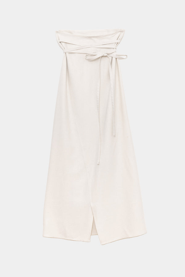 BASERANGE wrap skirt series BAS-SSVE-WS-AU25-UNDYED (SKVE SSVE)